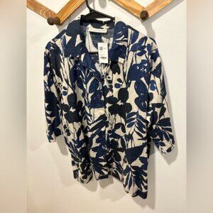 Bryn Walker Nola shirt in an Anelli cotton print